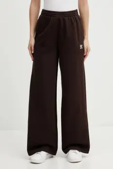 adidas Originals pantaloni de trening Essentials culoarea maro, uni, KC9135 imagine