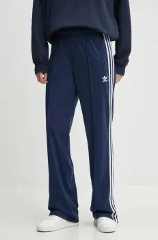 adidas Originals pantaloni de trening Firebird culoarea bleumarin, cu imprimeu, JC8285 imagine