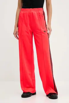 adidas Originals pantaloni de trening Firebird culoarea rosu, cu imprimeu, JW1227 imagine