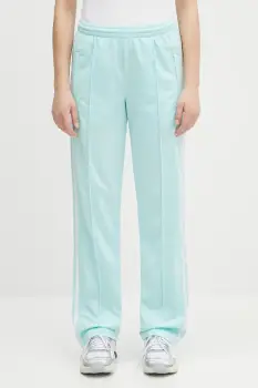 adidas Originals pantaloni de trening Firebird TP culoarea turcoaz, cu imprimeu, JC8287 imagine