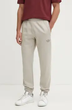 adidas Originals pantaloni de trening MESSI PANTS barbati, culoarea bej, cu imprimeu, JC9493 imagine