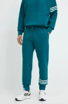 adidas Originals pantaloni de trening Neuclassics C Pant culoarea verde, cu imprimeu, JF9152 imagine