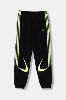 adidas Originals pantaloni de trening pentru copii culoarea negru, cu imprimeu, JY6321 imagine