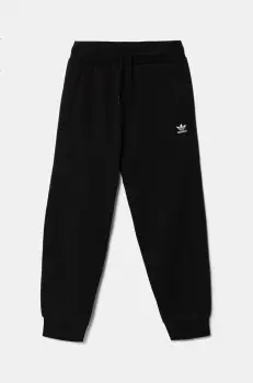 adidas Originals pantaloni de trening pentru copii culoarea negru, neted, JC8416 imagine