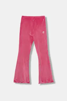 adidas Originals pantaloni de trening pentru copii culoarea roz, uni, JX2843 imagine
