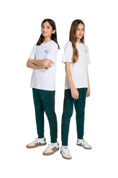 adidas Originals pantaloni de trening pentru copii culoarea verde, cu imprimeu, JV8569 imagine