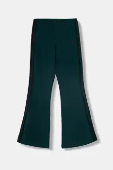 adidas Originals pantaloni de trening pentru copii culoarea verde, cu imprimeu, JV8617 imagine