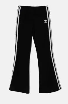 adidas Originals pantaloni de trening pentru copii FLAI LEGGINGS culoarea negru, cu imprimeu, IY9785 imagine
