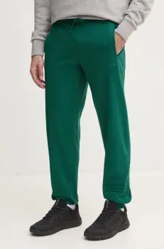 adidas Originals pantaloni de trening PRE - LOVED PNT culoarea verde, uni, JC8356 imagine