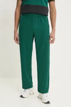 adidas Originals pantaloni de trening Q12 MONOGRAM TR culoarea verde, neted, JD0699 imagine