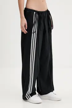 adidas Originals pantaloni de trening Ribbon culoarea negru, cu imprimeu, JV9727 imagine
