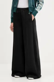 adidas Originals pantaloni de trening Spacer 3S Tp culoarea negru, uni, JV7500 imagine