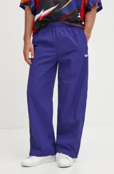 adidas Originals pantaloni de trening SST TRACKPANT barbati, culoarea violet, uni, JX1693 imagine