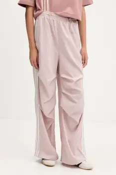 adidas Originals pantaloni de trening Trackpant culoarea roz, cu imprimeu, KE9791 imagine