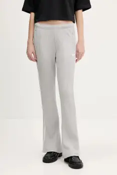 adidas Originals pantaloni de trening Waffle culoarea gri, cu imprimeu, KR7655 imagine