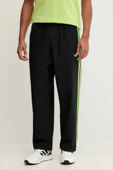 adidas Originals pantaloni de trening Wov Drill TP culoarea negru, cu imprimeu, JW5911 imagine