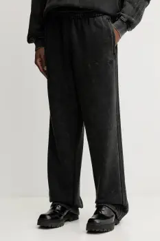 adidas Originals pantaloni de trening Wsh Swt Pnt culoarea negru, uni, JV8468 imagine