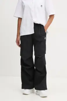 adidas Originals pantaloni Essential femei, culoarea negru, uni, JD0785 imagine