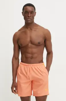 adidas Originals pantaloni scurti de baie Adicolor culoarea portocaliu, JG3704 imagine