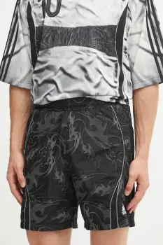 adidas Originals pantaloni scurti de baie Adilenium Tg Sh culoarea negru, KF8525 imagine