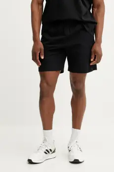 adidas Originals pantaloni scurti din bumbac Essential barbati, culoarea negru, JD2460 imagine