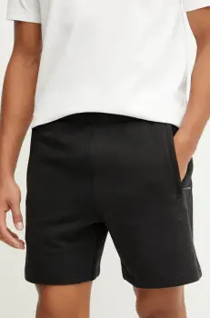 adidas Originals pantaloni scurti din bumbac Essential culoarea negru, JC9577 imagine