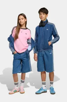 adidas Originals pantaloni scurti din denim pentru copii imagine