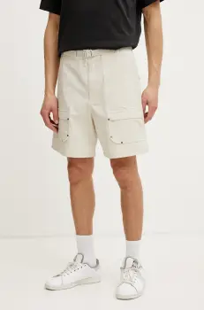 adidas Originals pantaloni scurti Essential barbati, culoarea bej, JD5883 imagine