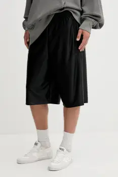 adidas Originals pantaloni scurti Firebird culoarea negru, JW5962 imagine