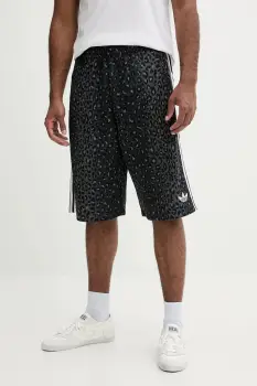 adidas Originals pantaloni scurti Graphic Os Sho culoarea negru, JV7567 imagine