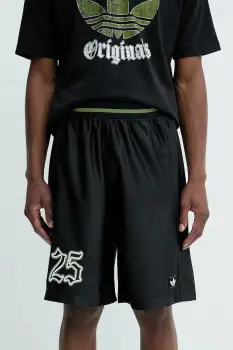 adidas Originals pantaloni scurti Grfx Short culoarea negru, JY2769 imagine