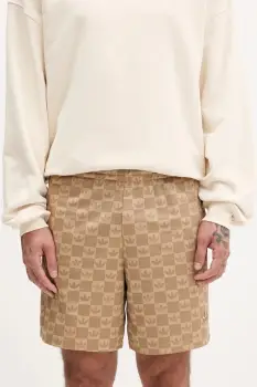 adidas Originals pantaloni scurti Monogram culoarea maro, JY2987 imagine