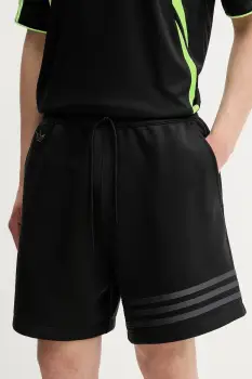 adidas Originals pantaloni scurti Neuclassics culoarea negru, HZ3747 imagine