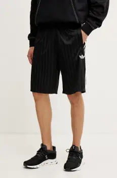 adidas Originals pantaloni scurti Poly Short barbati, culoarea negru, JC6245 imagine