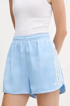 adidas Originals pantaloni scurti Ruffle Shorts uni, high waist, KC8817 imagine