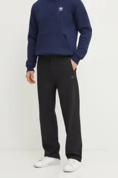 adidas Originals pantaloni TAILORED PT barbati, culoarea negru, drept, JC7420 imagine