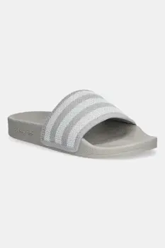 adidas Originals papuci Adilette culoarea gri, JH7766 imagine
