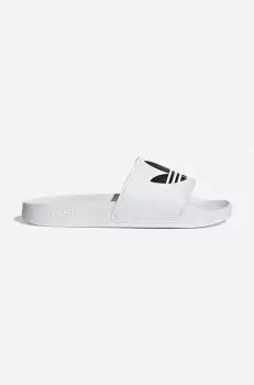 adidas Originals papuci Adilette Lite culoarea alb FU8297-white imagine
