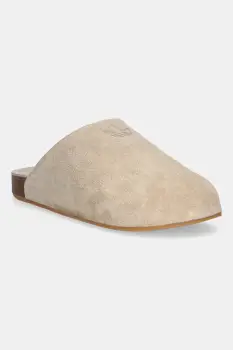 adidas Originals papuci din piele Adimule culoarea bej, JP8730 imagine