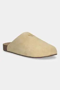 adidas Originals papuci din piele Adimule culoarea bej, JR3587 imagine