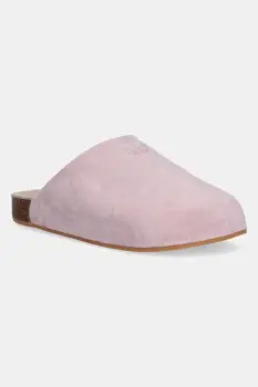 adidas Originals papuci din piele Adimule culoarea roz, JP8731 imagine