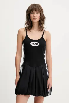 adidas Originals rochie Balloon Dress culoarea negru, mini, evazati, KC8798 imagine