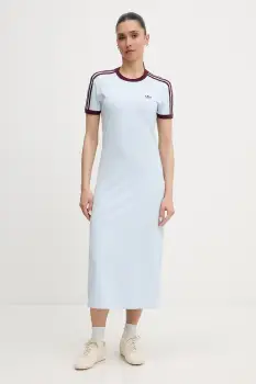 adidas Originals rochie de vara de bumbac imagine