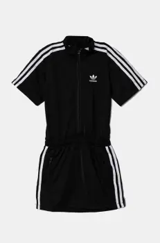 adidas Originals rochie fete culoarea negru, mini, drept, JD5823 imagine
