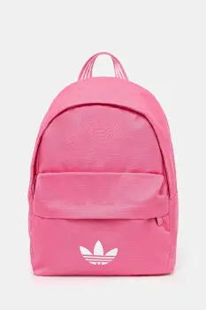 adidas Originals rucsac Adicolor culoarea roz, mare, cu imprimeu, JX0218 imagine