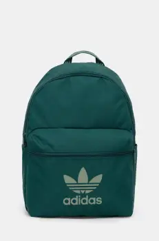 adidas Originals rucsac Adicolor culoarea verde, mare, cu imprimeu, JI9437 imagine