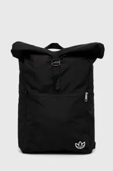 adidas Originals rucsac culoarea negru, mare, neted imagine