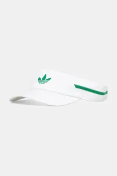 adidas Originals sapca cozoroc Visor Clima OG culoarea alb, cu imprimeu, JX8838 imagine