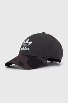 adidas Originals sapca culoarea negru, modelator imagine