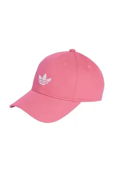 adidas Originals sapca de baseball din bumbac Baseball Cap AC culoarea roz, cu imprimeu, JY5065 imagine